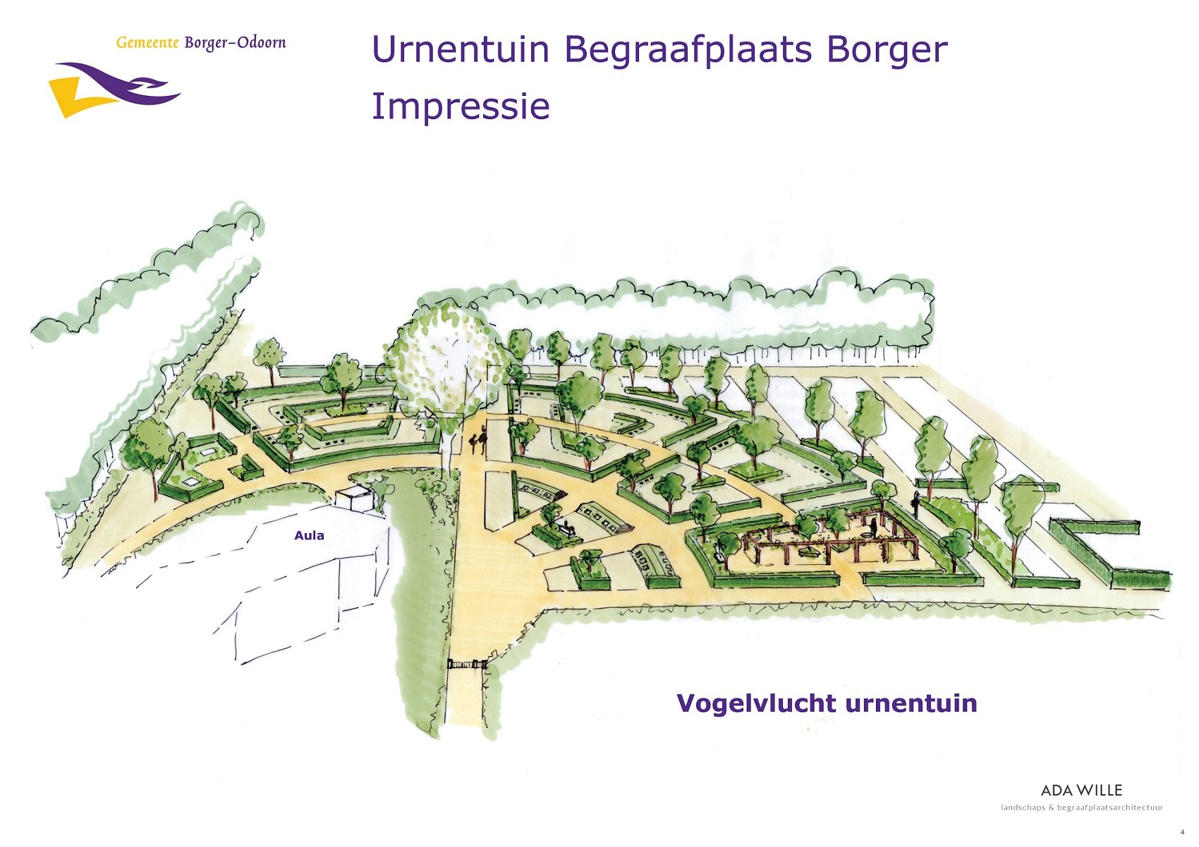 impressie nieuwe urnentuin