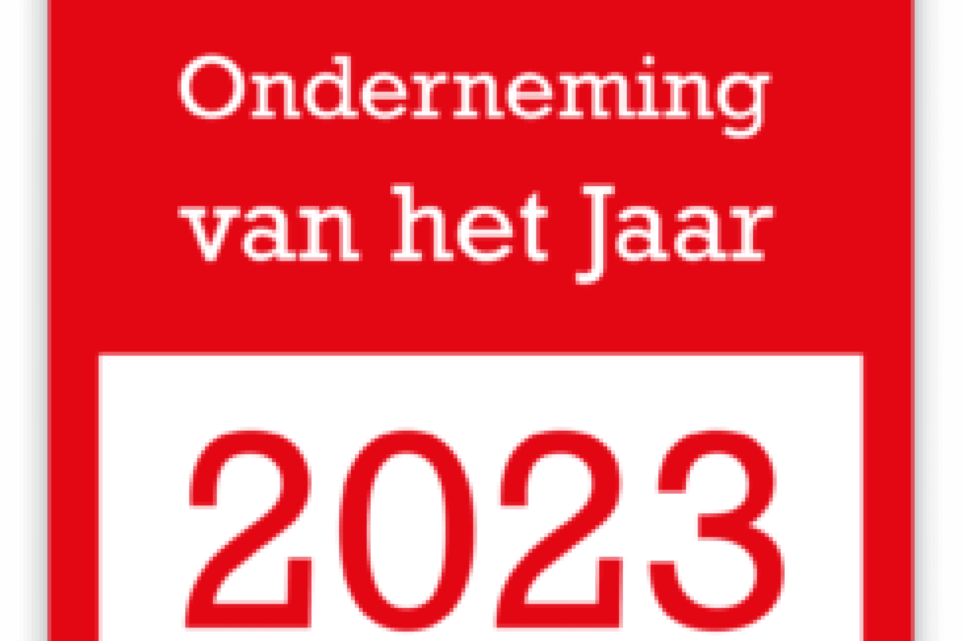 logo verkiezing Drentse onderneming van het jaar 2023